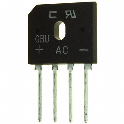 GBU10005-G by Comchip Technology - BRIDGE RECT 1PHASE 50V 10A GBU