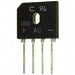 GBU10005-G by Comchip Technology - BRIDGE RECT 1PHASE 50V 10A GBU