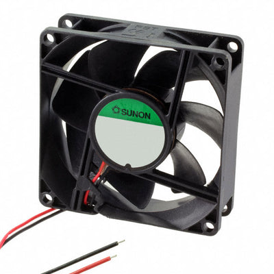 GE80254B1-000U-AE9 by Sunon Fans - FAN AXIAL 80X25MM 48VDC WIRE