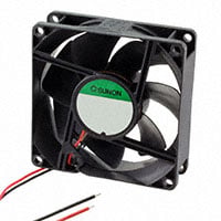 GE80254B1-000U-AC9 by Sunon Fans - FAN AXIAL 80X25MM 48VDC WIRE