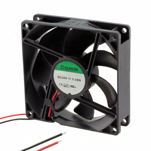 GE92252B1-000U-AC9 by Sunon Fans - FAN AXIAL 92X25MM 24VDC WIRE