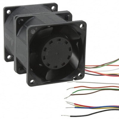 GFC0612DW-F00 by Delta Electronics - FAN AXIAL DUAL 60X76MM 12VDC