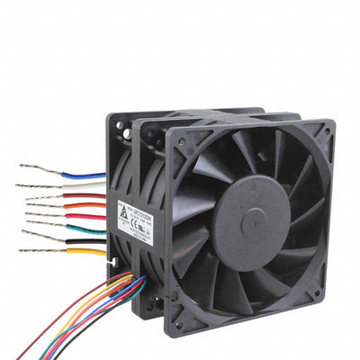 GFC1212DW-DV47 by Delta Electronics - FAN AXIAL DUAL 120X76MM 12VDC