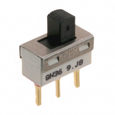GH36P000001 by APEM Inc. - SWITCH SLIDE SPDT 0.4VA 20V