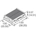 55741-001 by Amphenol ICC (FCI) - CONNECTOR DIFF ARRAY RCPT 200POS SMD