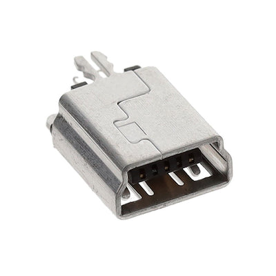 GMSB0512132CEU by Amphenol ICC (Commercial Products) - MINI USB BTYPE RECEP 5PIN V/T DI