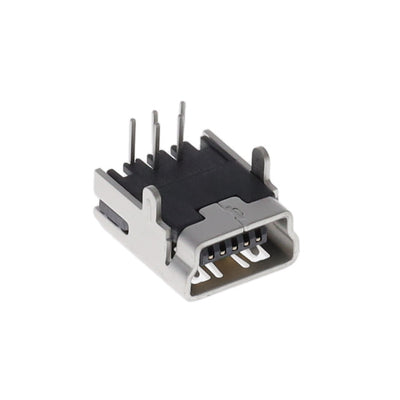 GMSB0522132EU by Amphenol ICC (Commercial Products) - MINI USB 5POS , B TYPE , R/A , D