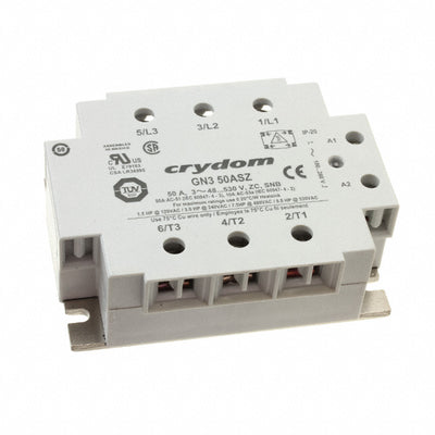 GN350ASZ by Sensata-Crydom - SOLIDSTATE RELAY 3PST-NO 50A 48-530V
