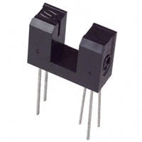 GP1A53HRJ00F by Sharp Microelectronics - SENSOR OPTICAL 5MM PCB MOUNT