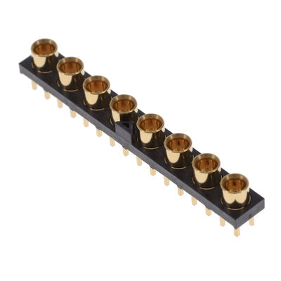 GRF1-J-P-08-E-ST-TH1 by Samtec Inc. - CONNECTOR MMCXV JACK STR 50 OHM PCB