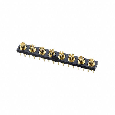 GRF1-P-P-08-E-ST-TH1 by Samtec Inc. - CONNECTOR MMCXV PLUG STR 50 OHM PCB
