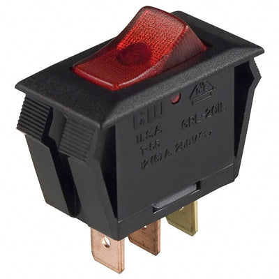 GRL-2011-1600 by CW Industries - ROCKER SWITCH SPST 16A 125V