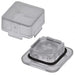 GS000003 by Storm Interface - CAP KEYPAD SQUARE CLEAR 4 EACH