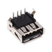 GSB12121031EU by Amphenol ICC (Commercial Products) - USB2.0 A RECEPT,RIGHT ANGLE TYPE