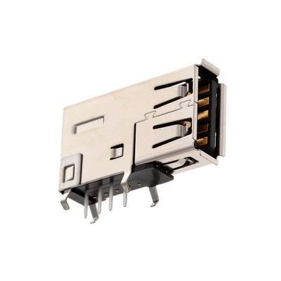 GSB191217FHR by Amphenol ICC (Commercial Products) - USB 2.0 STANDARD A, UPRIGHT DIP