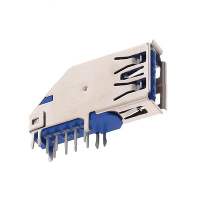 GSB31D13021HHR by Amphenol ICC (Commercial Products) - USB3.0, A, RECEPTACLE, UPRIGHT D