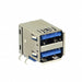 GSB4112312HR by Amphenol ICC (Commercial Products) - CONNECTOR RECPT USB3.1 TYPEA STACK R/A