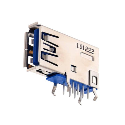 GSB4116344HR by Amphenol ICC (Commercial Products) - USB 3.1 GEN2 STD A RECP UPRIGHT