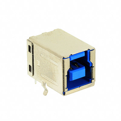 GSB4211311WEU by Amphenol ICC (Commercial Products) - CONNECTOR RECPT USB3.1 TYPEB 9POS R/A