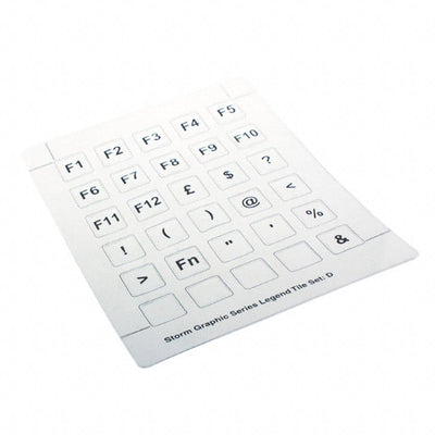 GSD0T203 by Storm Interface - KEY LEGEND SET D F1-F4 KEYS 26PC