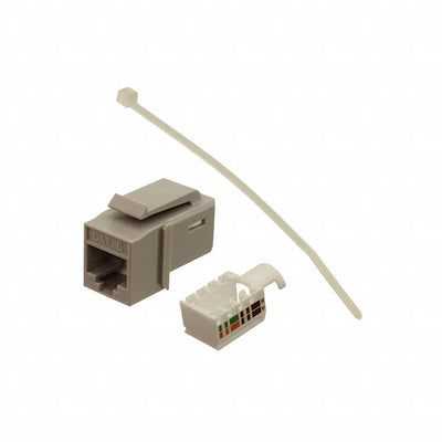 GSTJC6U-GY by HellermannTyton - GST CATEGORY 6 UTP MODULAR KEYST