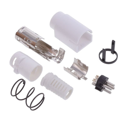 GTPWRDIN4LW by GlobTek, Inc. - POWER DIN PLUG, 4P, SNAP AND LOC