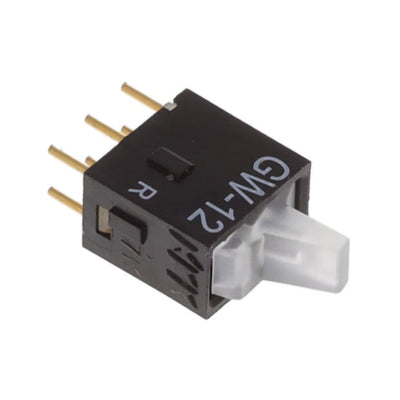 GW12LJPC by NKK Switches - ROCKER SWITCH SPDT 0.4VA 28V