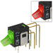 GW12LJVCF by NKK Switches - ROCKER SWITCH SPDT 0.4VA 28V