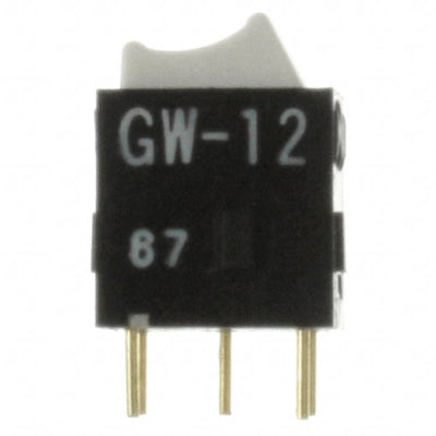GW12RBP by NKK Switches - ROCKER SWITCH SPDT 0.4VA 28V