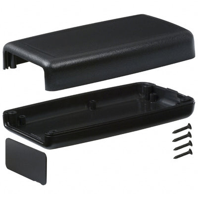 H67,BK by Serpac - BOX ABS BLACK 4.940""L X 2.750""W