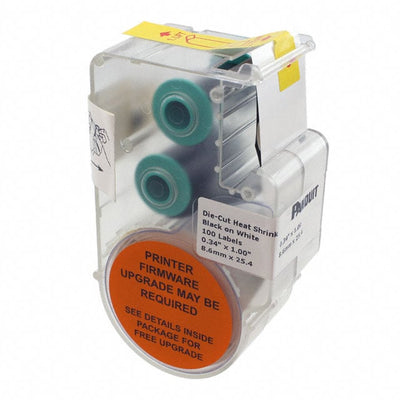 H100X034H1C by Panduit Corp - LABEL HEAT SHRINKABL DIE-CUT WHT