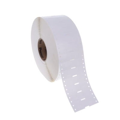 H100X044H1T-B by Panduit Corp - LABEL HEAT SHRINKABL 1X0.44"" WHT