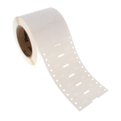 H100X044H1T by Panduit Corp - LABEL HEAT SHRINKABL 1X0.44"" WHT