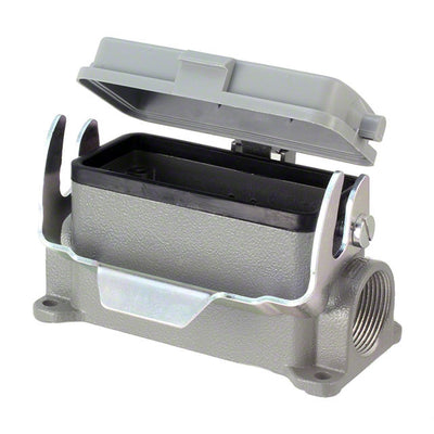 H16B-SDR-LB-2M25 by TE Connectivity AMP Connectors - CONNECTOR BASE SIDE DUAL SZ16B M25