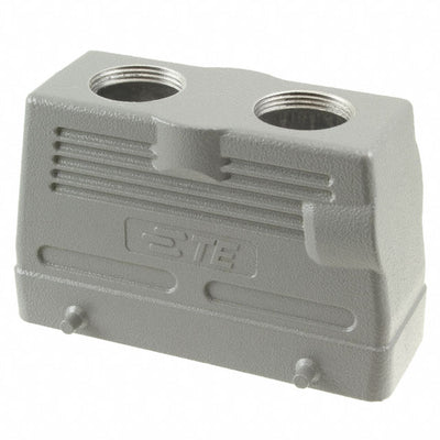 H24B-TGH-2PG21 by TE Connectivity AMP Connectors - CONNECTOR HOOD TOP DUAL SZ24B PG21