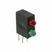 H301CHGD-100 by Bivar Inc. - LED ASSY RA 3MM 2LVL HER/GN DIFF