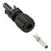 H4CFC4DIS by Amphenol Industrial Operations - CONNECTOR FMALE COUPLER PLUS 12AWG