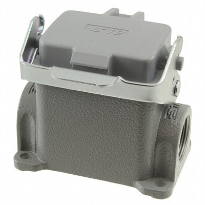 H6B-SDR-2PG16 by TE Connectivity AMP Connectors - CONNECTOR BASE SIDE DUAL SZ6B PG16