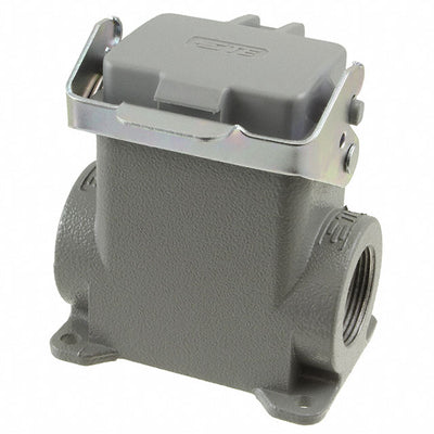 H6B-SDRH-2PG21 by TE Connectivity AMP Connectors - CONNECTOR BASE SIDE DUAL SZ6B PG21