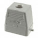 H6B-TG-M20 by TE Connectivity AMP Connectors - CONNECTOR HOOD TOP ENTRY SZ6B M20