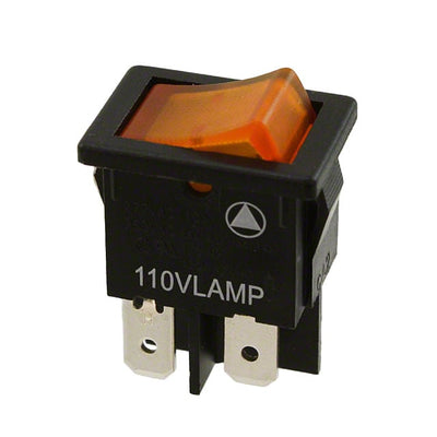 H8553VBBA2-B by Bulgin - ROCKER SWITCH DPST 15A 250V