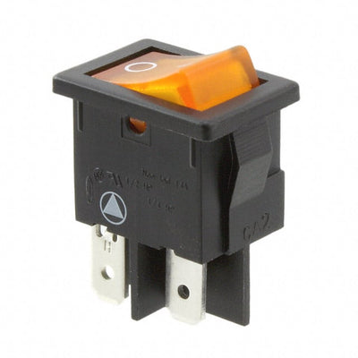 H8553VBBA3-551W-B by Bulgin - ROCKER SWITCH DPST 15A 250V