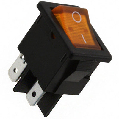 H8553VBBA3-551W by Bulgin - ROCKER SWITCH DPST 15A 250V