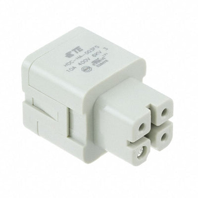 HA-003-FS by TE Connectivity AMP Connectors - INSERT FEMALE 3+1GND PUSHIN
