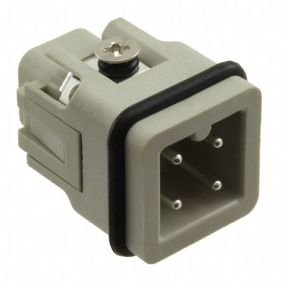 HA-003-M by TE Connectivity AMP Connectors - INSERT MALE 3+1GND SCREW