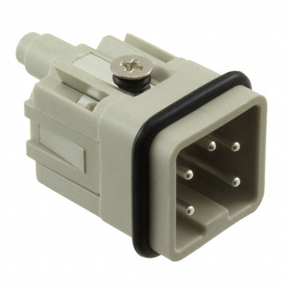 HA-004-M by TE Connectivity AMP Connectors - INSERT MALE 4+1GND SCREW