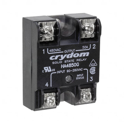 HA4850GH by Sensata-Crydom - SOLIDSTATE RELAY SPST-NO 50A 48-530V