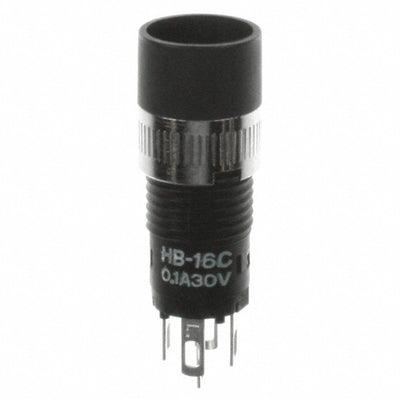 HB16CKW01 by NKK Switches - PUSH SWITCH SPDT 0.1A 30V