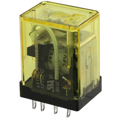 HC4E-H-AC24V by Panasonic Electric Works - RELAY GEN PURPOSE 4PDT 2A 24VAC