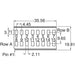 HCMS-2921 by Broadcom Limited - LED DISPL 5X7 2X8CHAR 3.8MM YLW